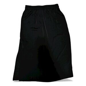 GAP Black Silky Midi Skirt – Size Medium - EUC
